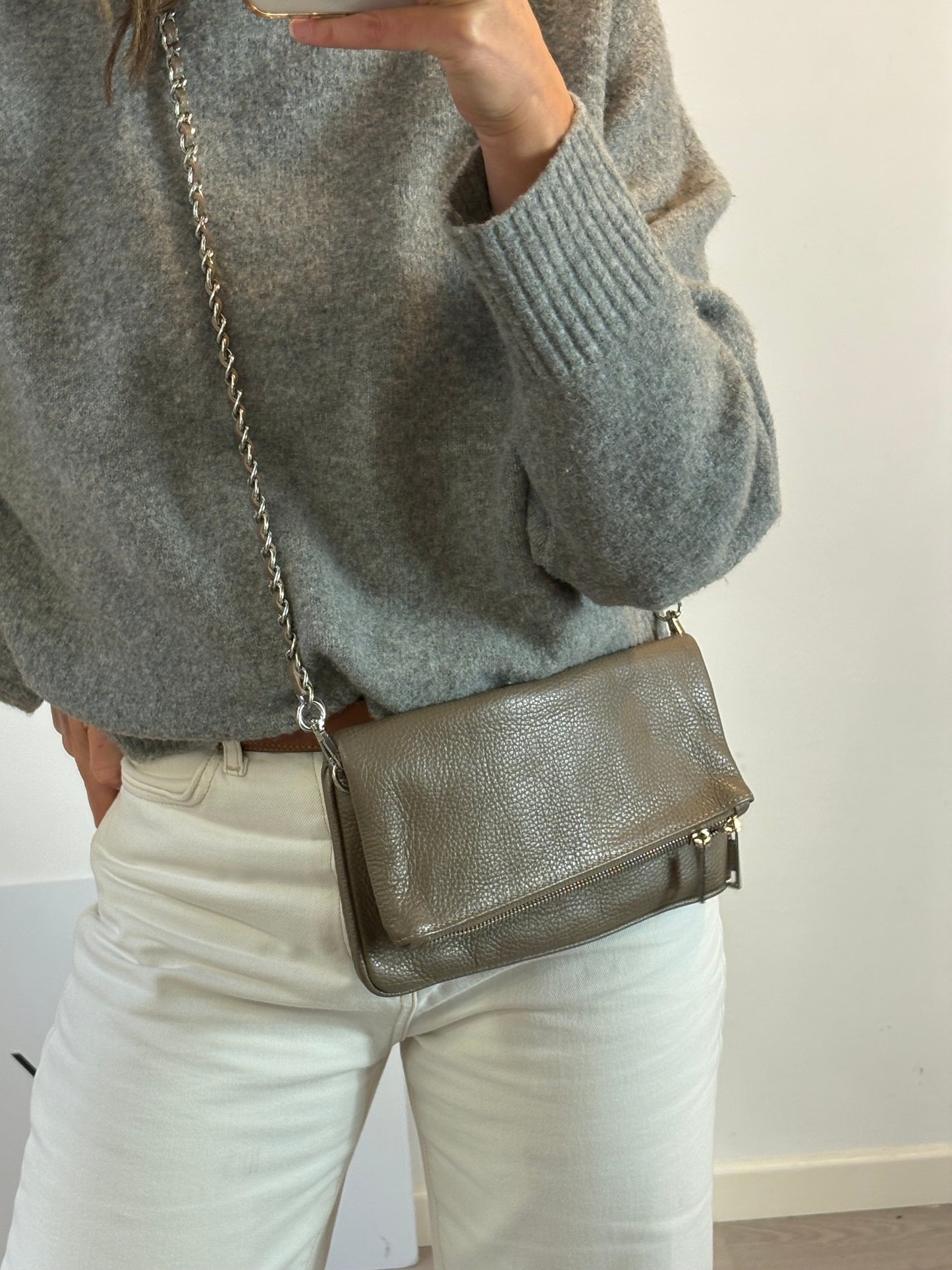 ZARA. Short green gathered dress. TS