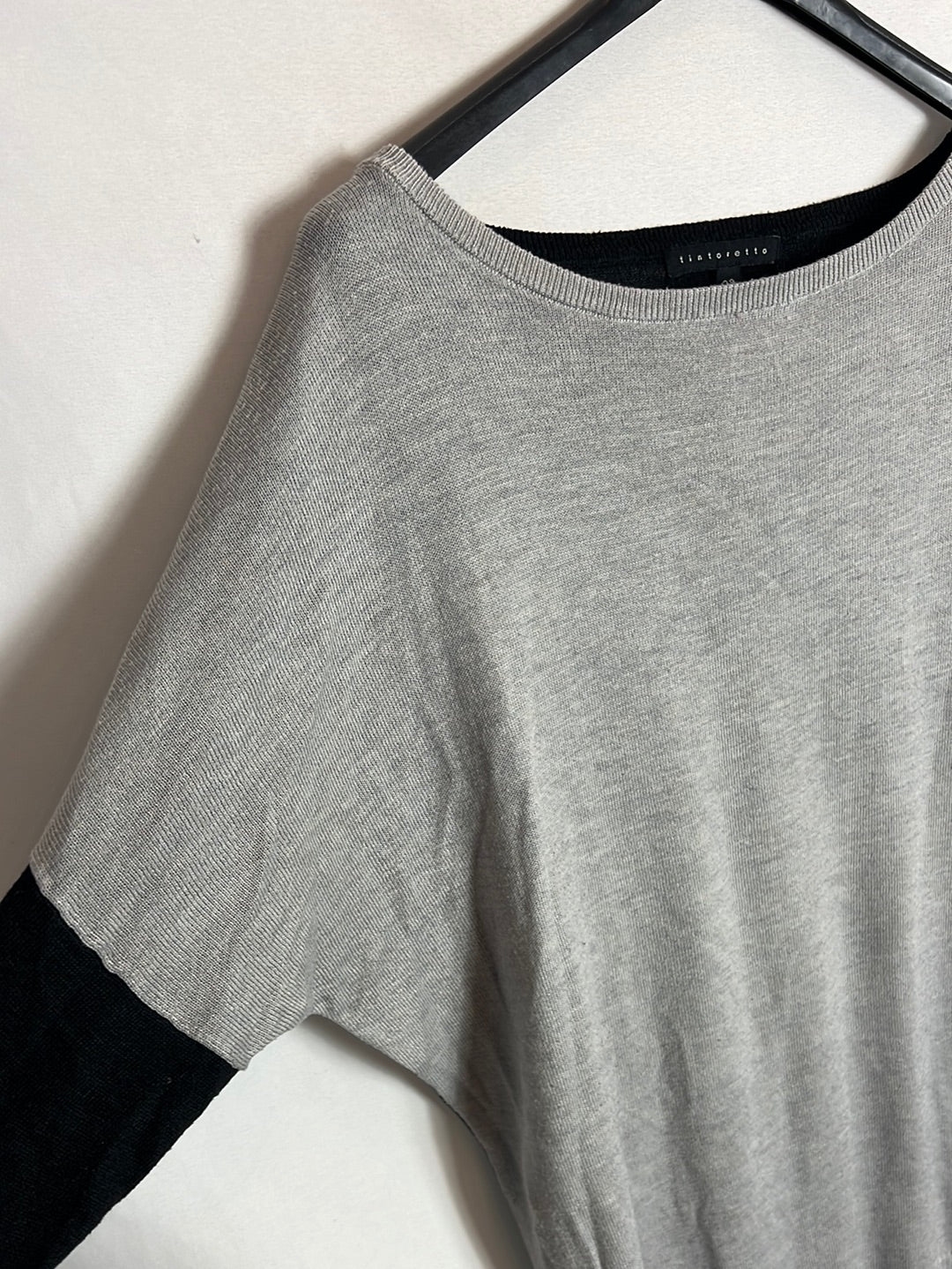 TINTORETTO. Jersey bicolor fino. T 38