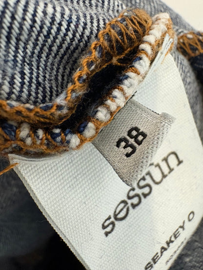 SESSUN: Denim recto bolsillos azul oscuro