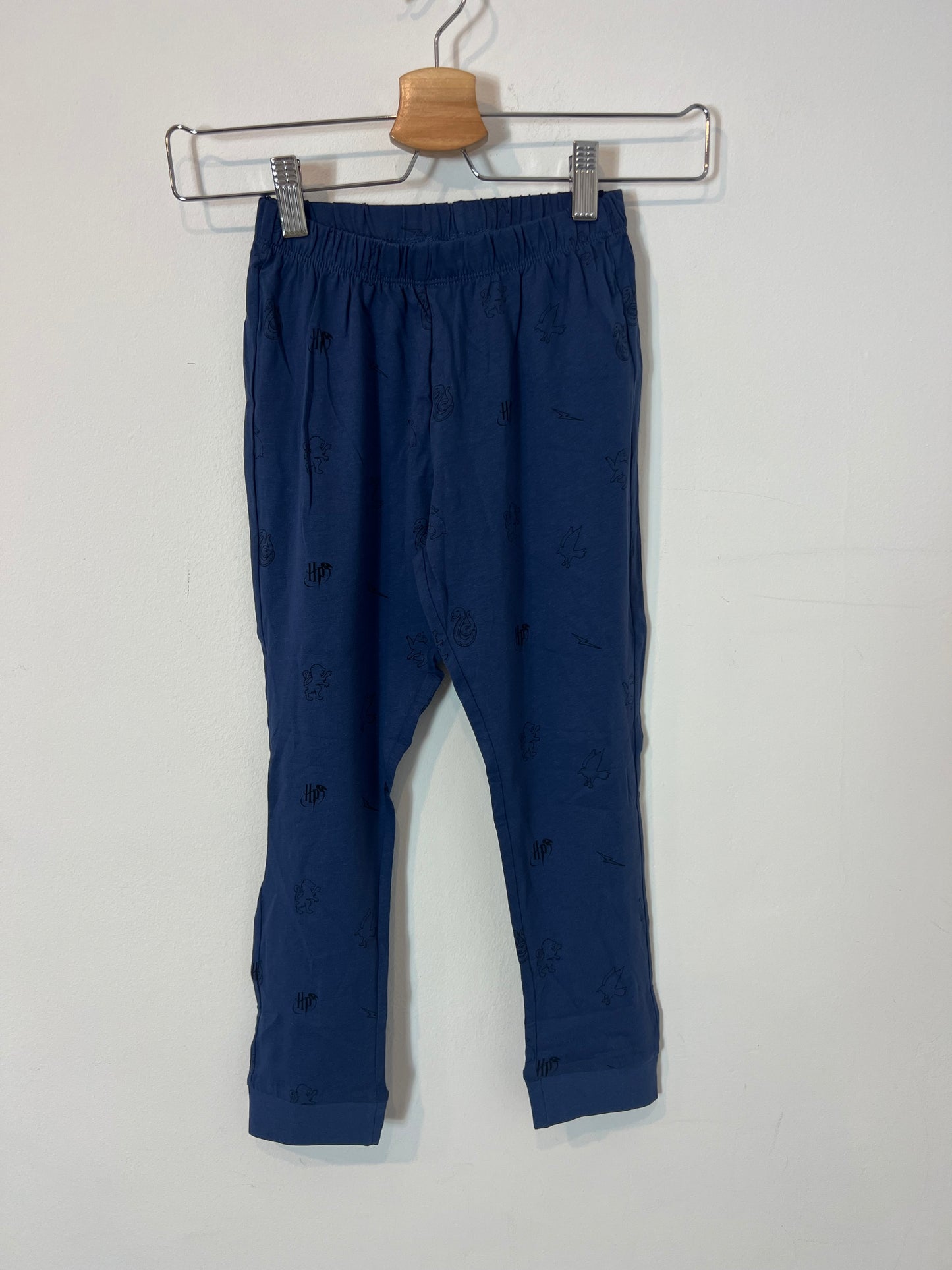 ZARA. Blue and gray patterned pajamas. Size 5-6 years.