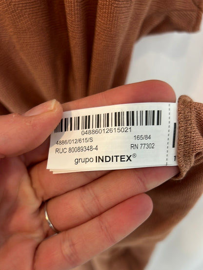 ZARA. Long textured dress. TS