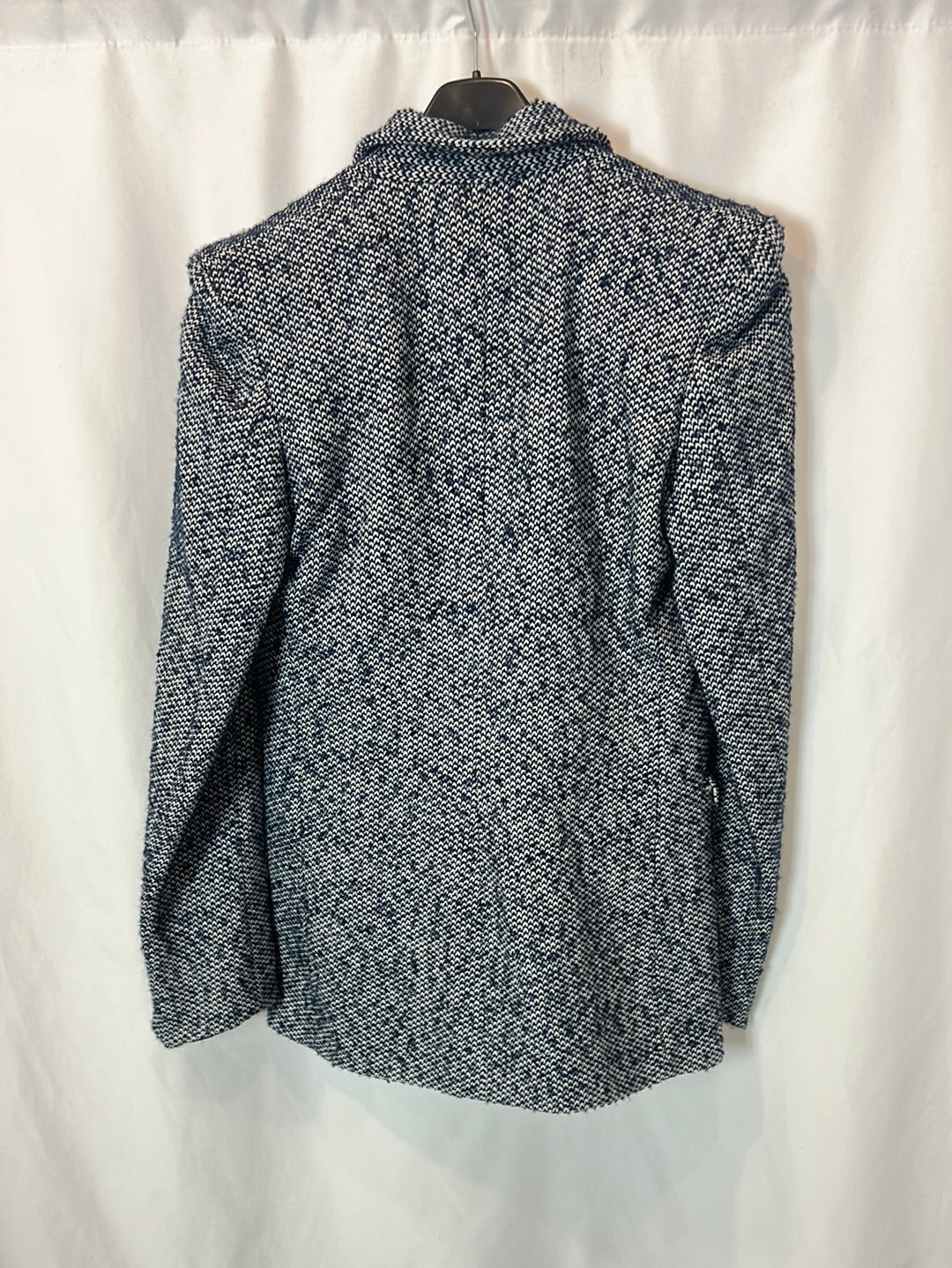 CHARLOTTE BLAZ. Teal heather blazer. TS