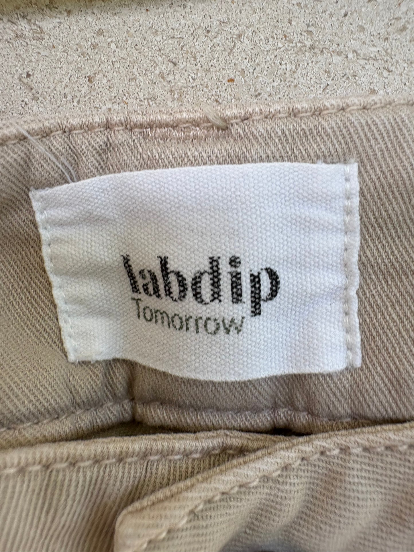 LABDIP. Denim recto beige