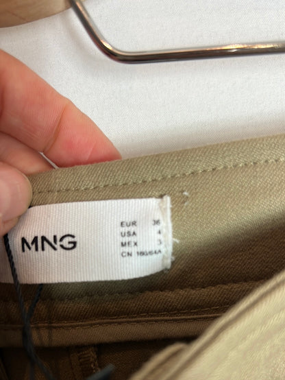 MANGO. Green hunting trousers size 36