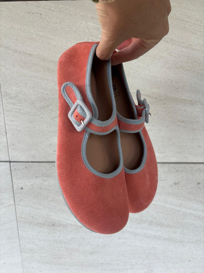 RAY MUSGO. Merceditas piel barefoot. T 37