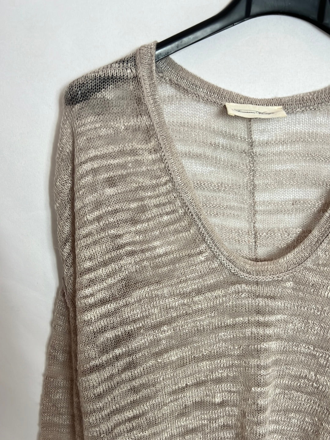 AMERICAN VINTAGE. Beige flecked sweater. TS