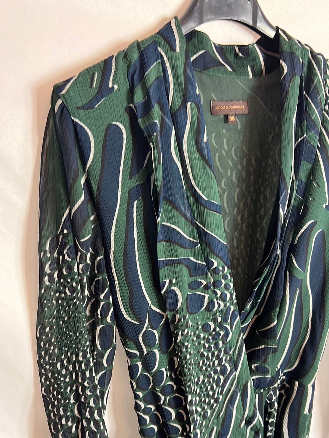adolfo dominguez green dress Adolfo Dominguez Dress Green Cotton ref.JC67123 (Sold)