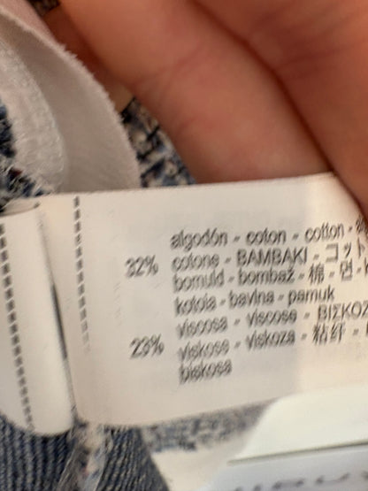 ZARA. Conjunto tweed  azules