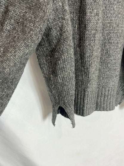 ZARA. Jersey gris botones . TS