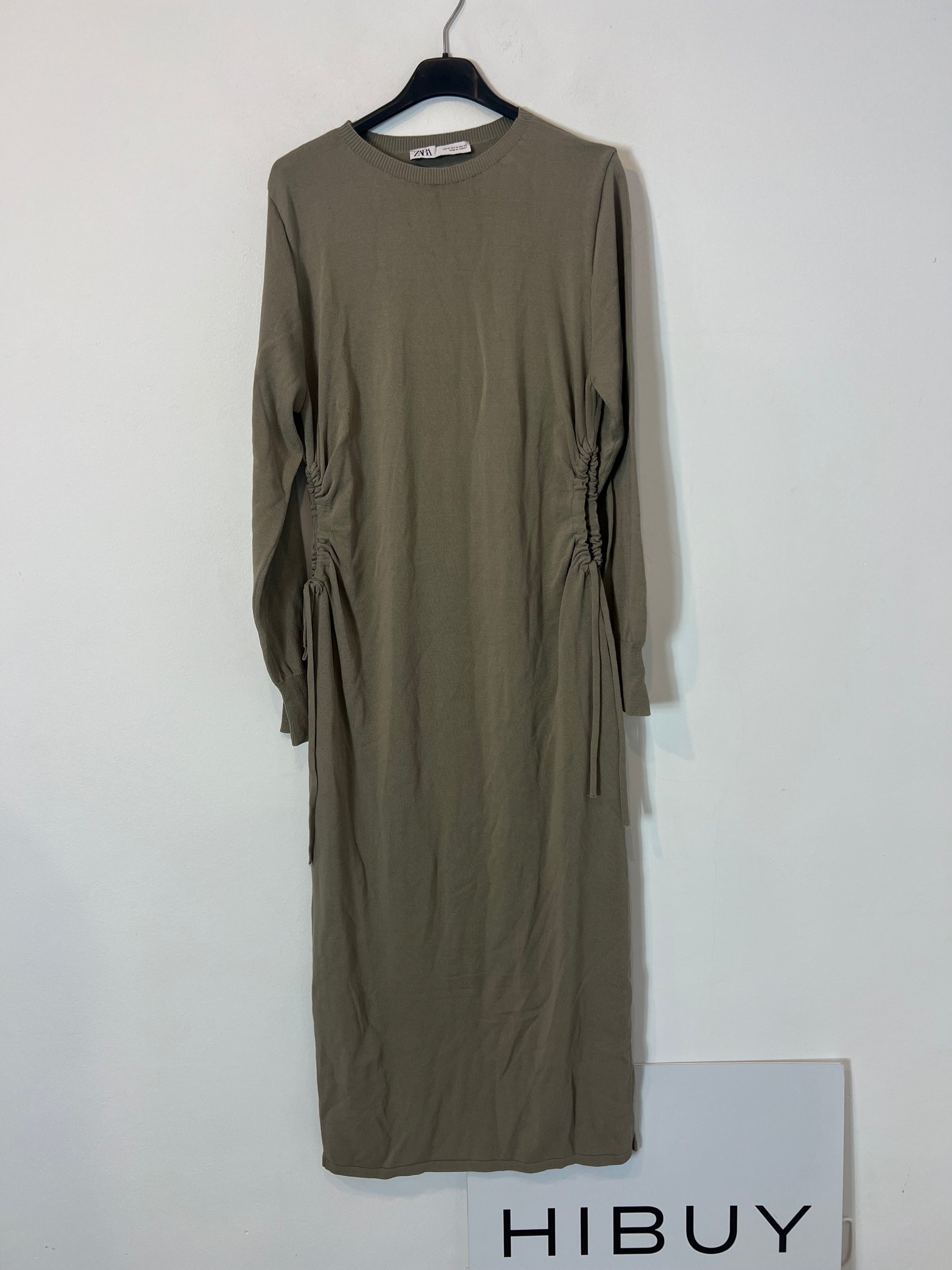 ZARA. Knitted midi dress with colored top. TM  Hibuy market