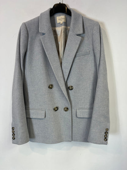 SÉZANE. Light blue wool blazer. Size 34