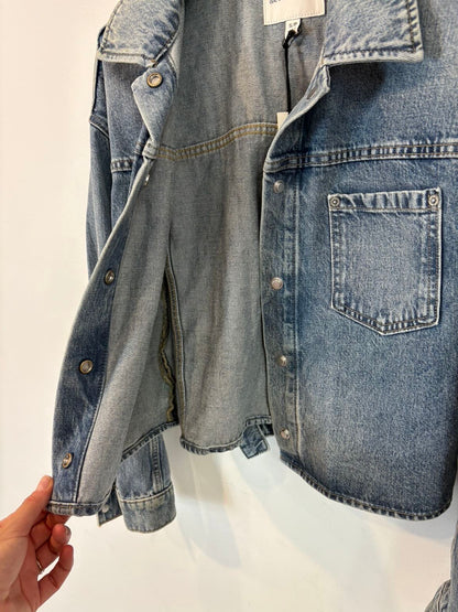 BANANA REPUBLIC. Cazadora denim bolsillos