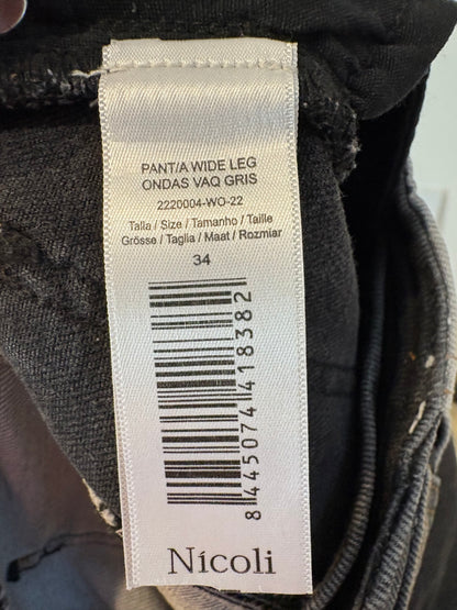 NÍCOLI. Denim gris ondas
