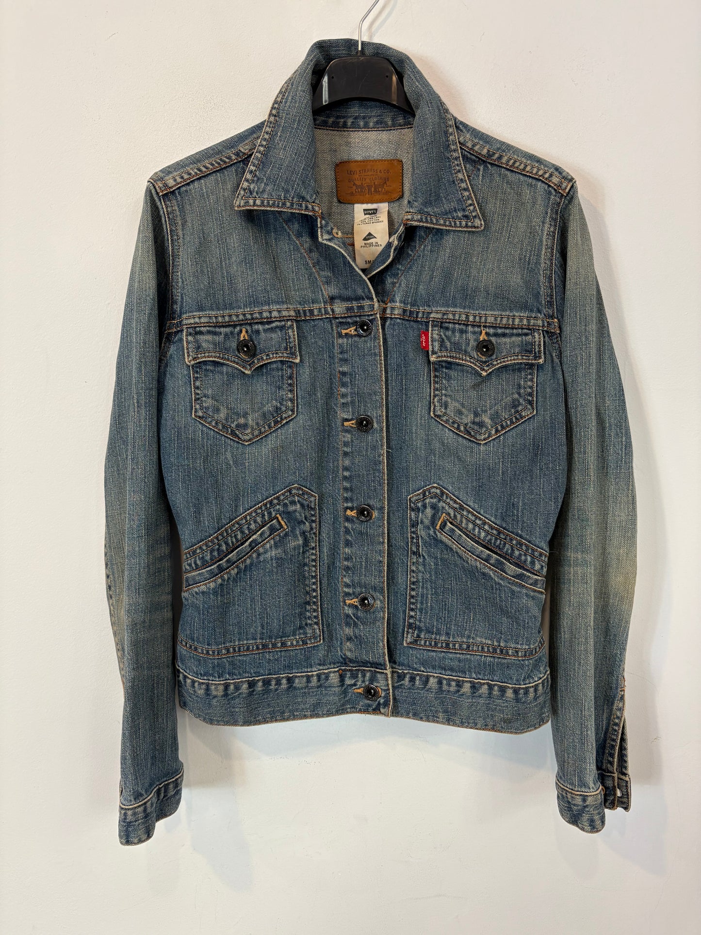 LEVI´S. Chaqueta denim bolsillos