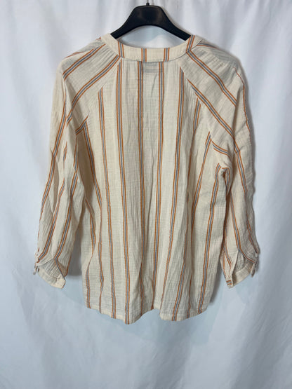 CLÖ&TILDE. Blusa algodón rayas. T S