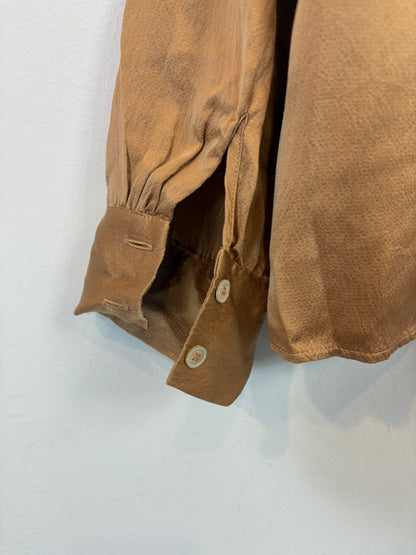 FORTE FORTE. Bowed silk blouse. TS/M