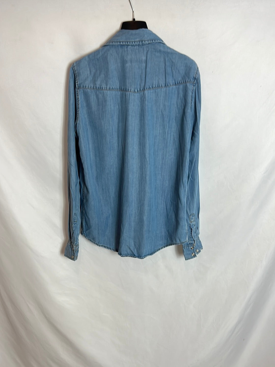 ZARA. Fine denim shirt Ts