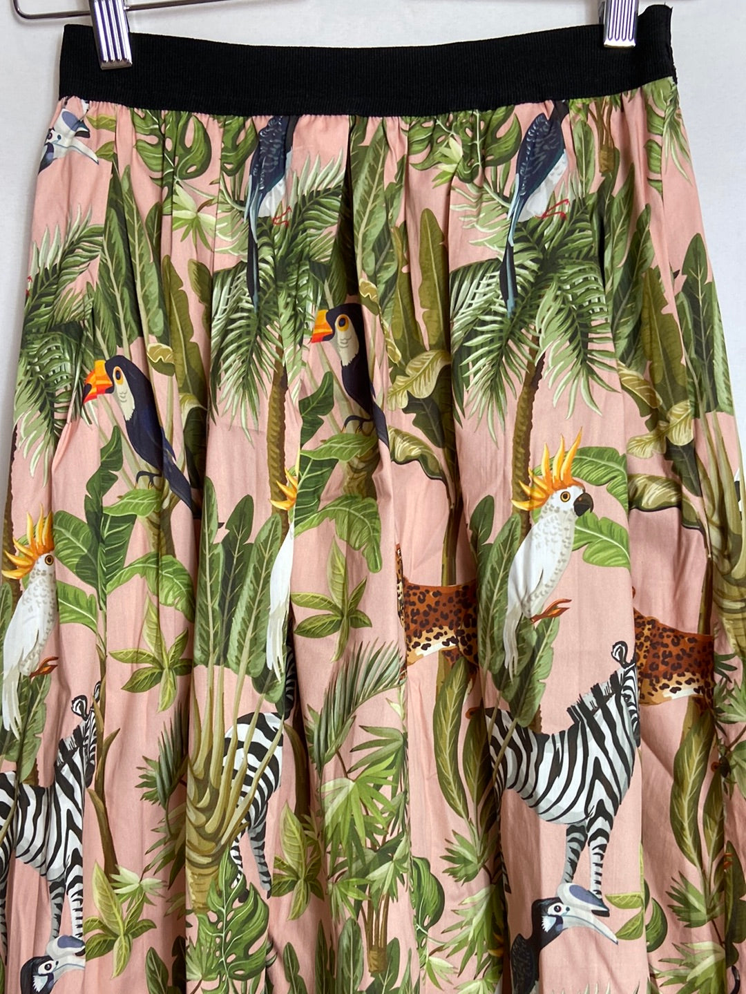 MYTHS. Falda midi estampada TU (S)