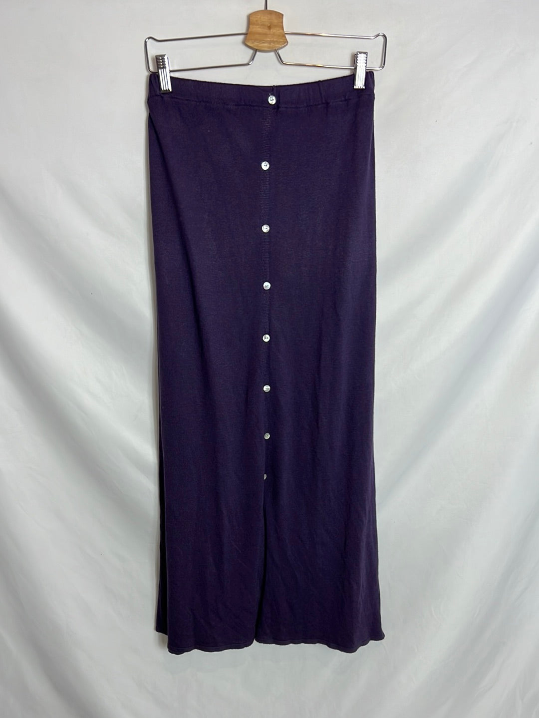 OTHERS. Purple knit midi skirt YOUR(S)