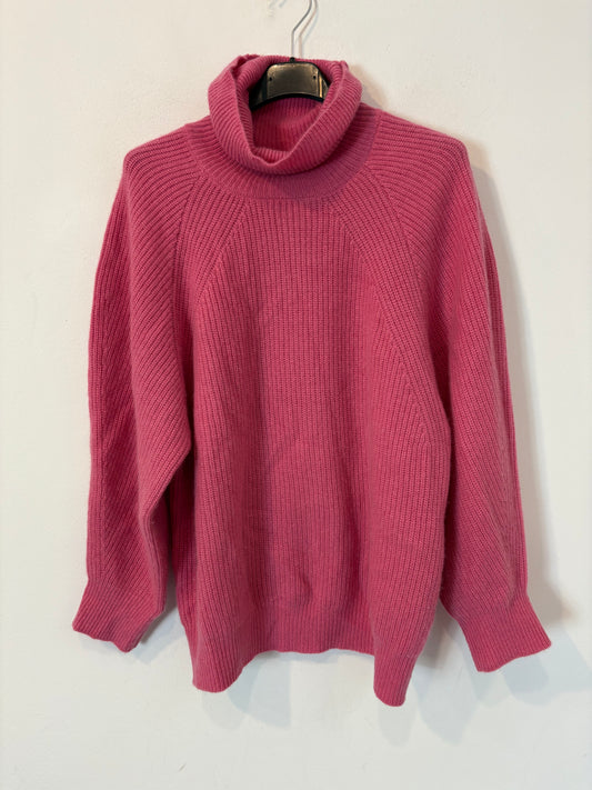 MANGO. Jersey cuello vuelto cashemre