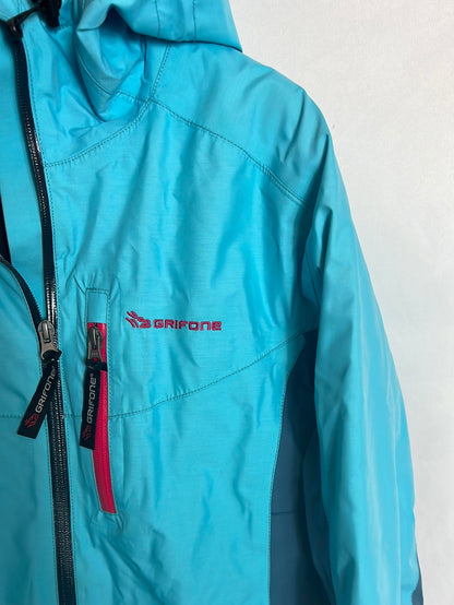 GRIFONE. Blue padded ski jacket. TM