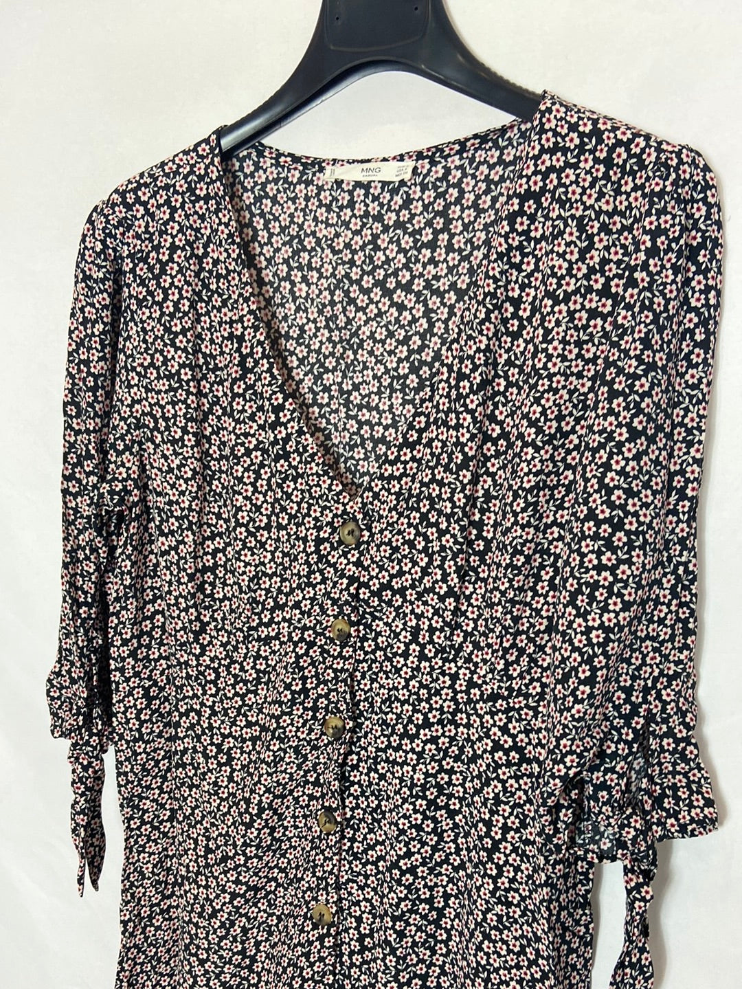 MANGO. TS buttoned floral dress