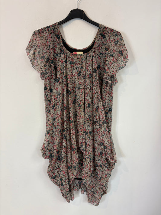 JOVONNISTA. Blusa flores fluida