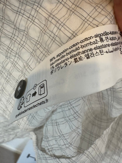 MASSIMO DUTTI. Camisa textura tonos grises