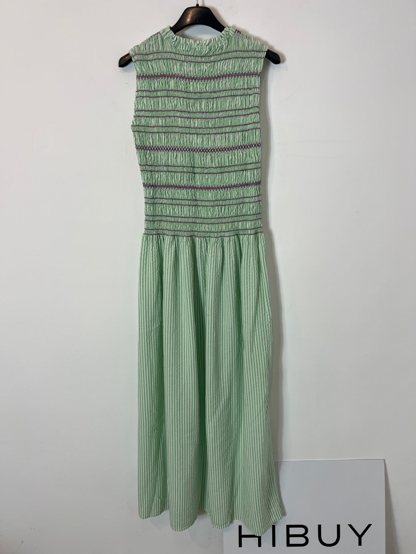 MARIA DE LA ORDEN. Long striped Ts dress