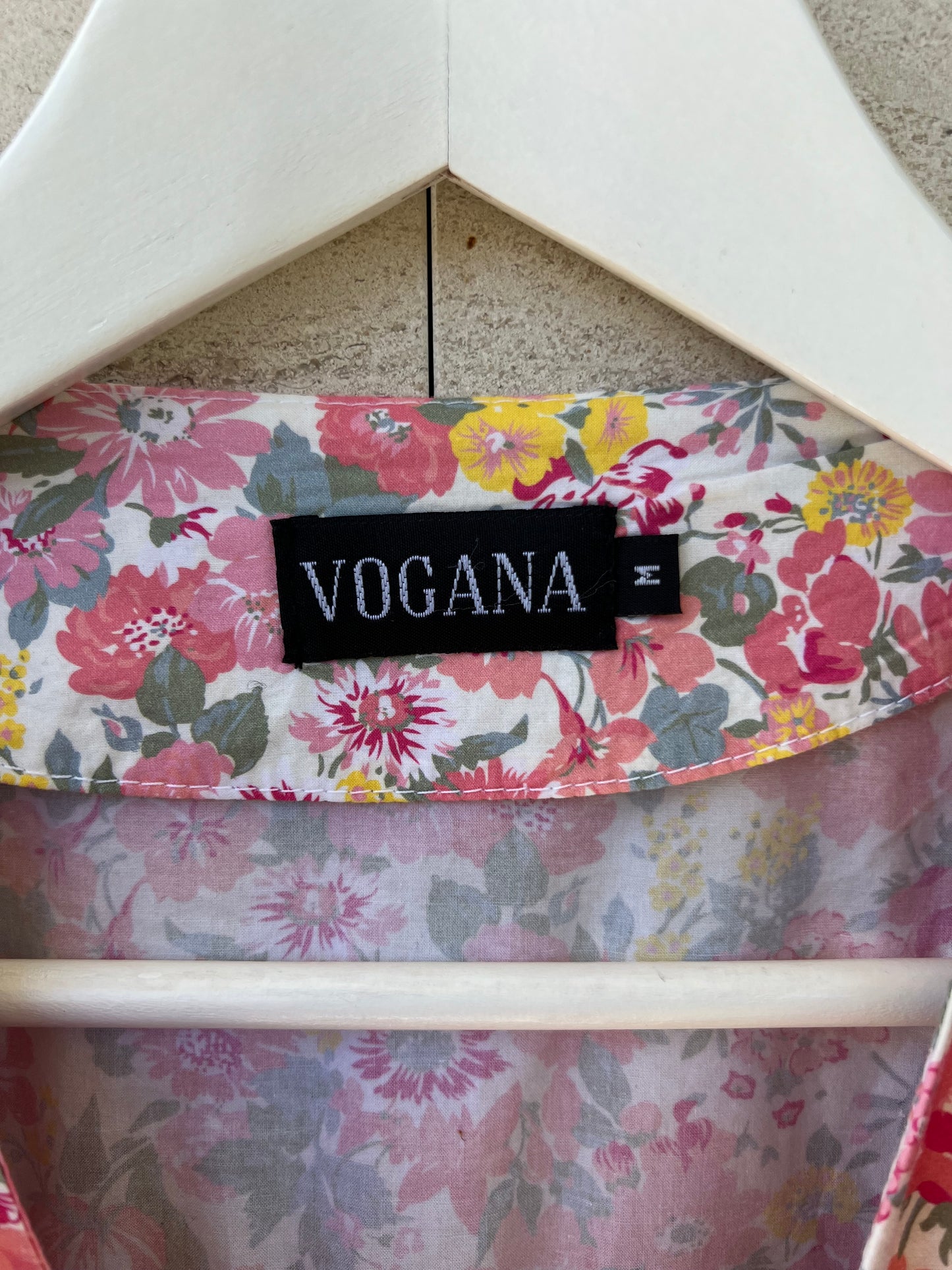 VOGANA. Mono fluido flores T.m