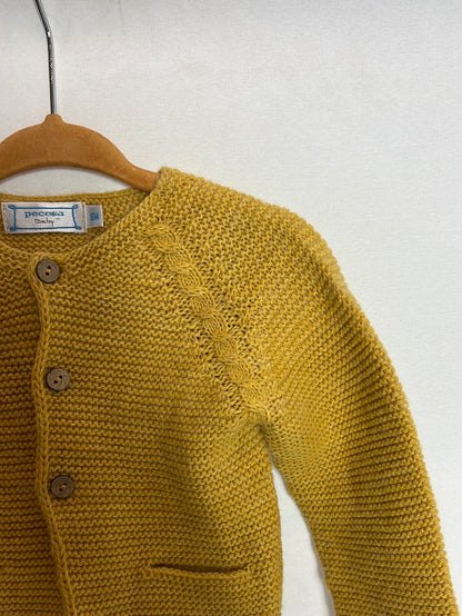 PECESA BABY. Rebeca mostaza bolsillos. T 6 meses