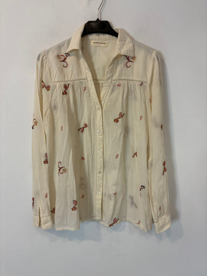 MAISON HOTEL. Blusa algodón bordados