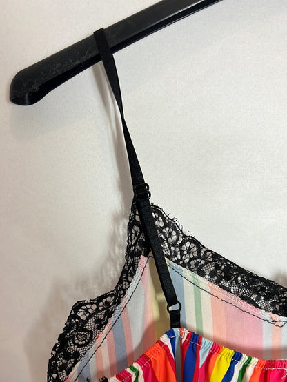 OTHER. Striped lingerie top. TS