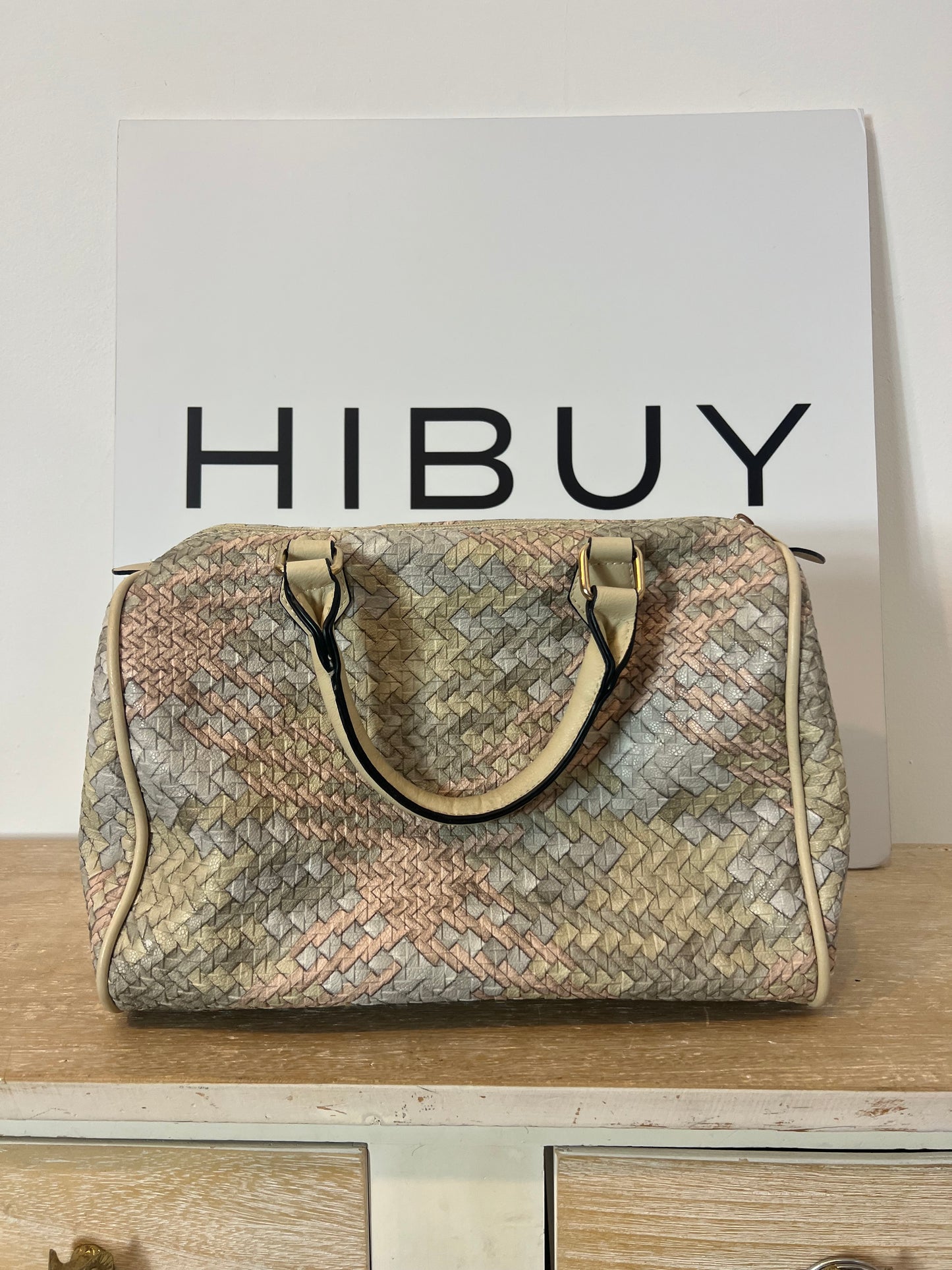 OTRAS. Bolso shopper trenzado