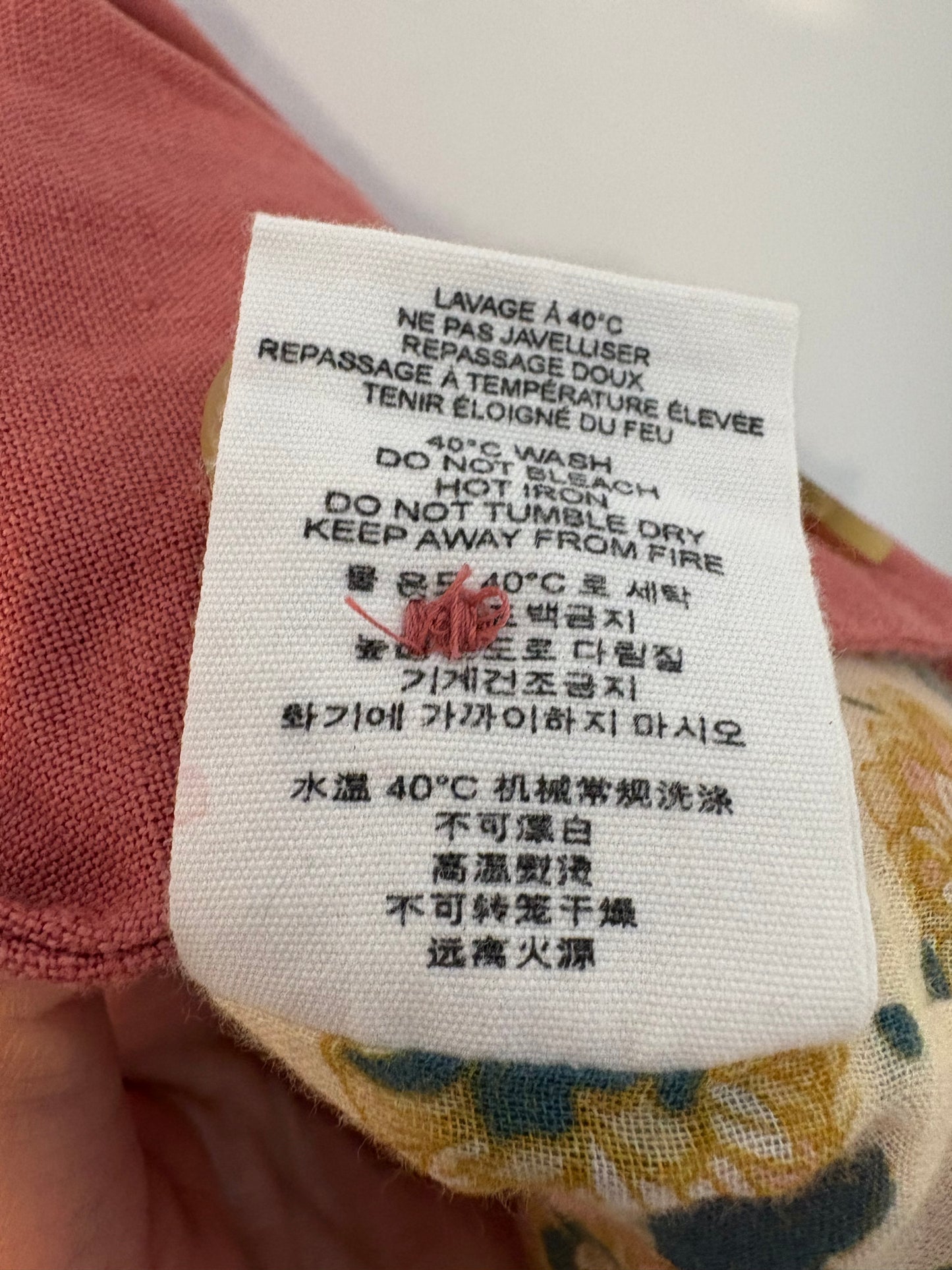 LOUISE MISHA. Blazer lino rosa palo.