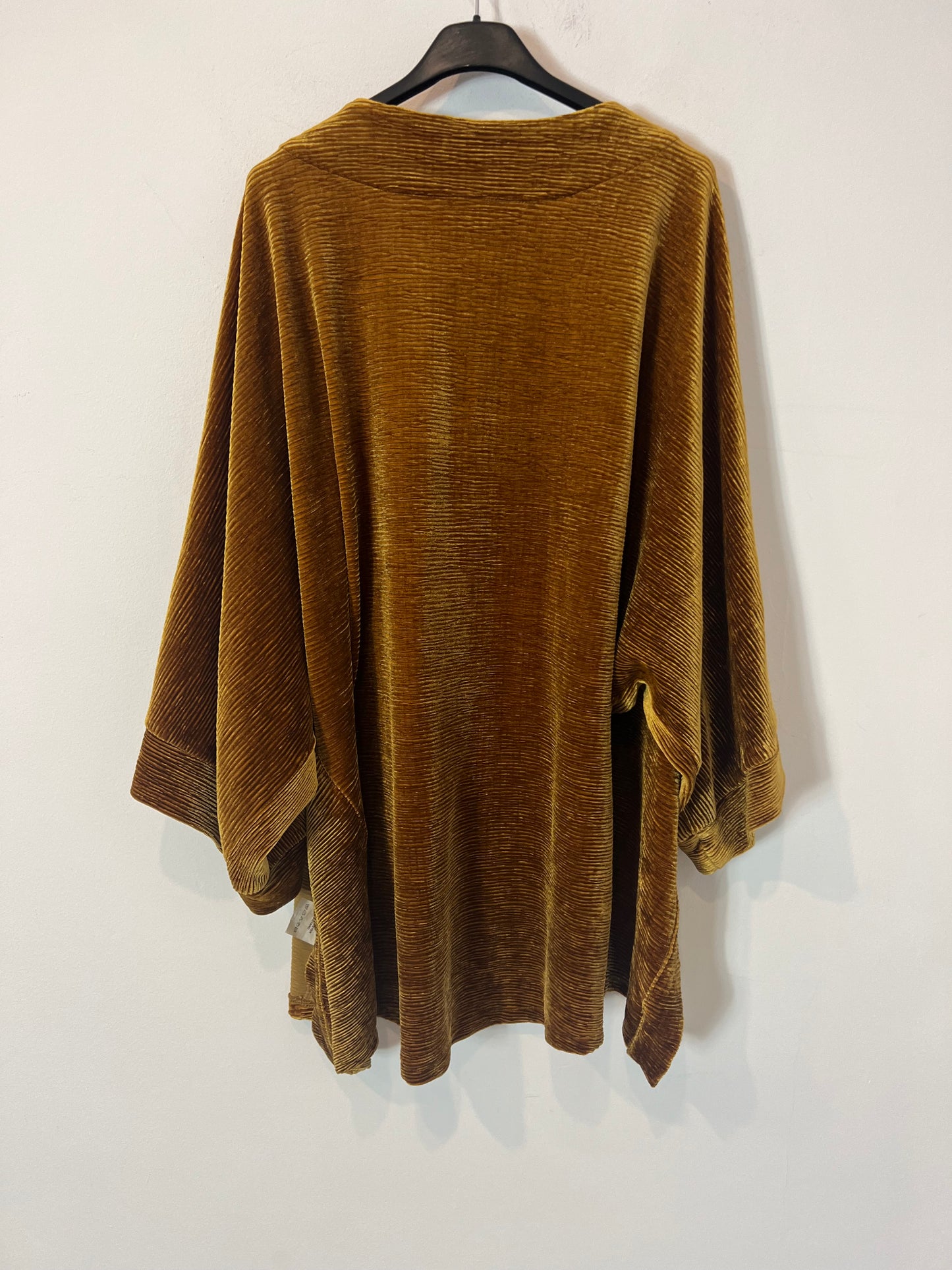 RENATTA&GO. Kimono terciopelo mostaza T.u(m)