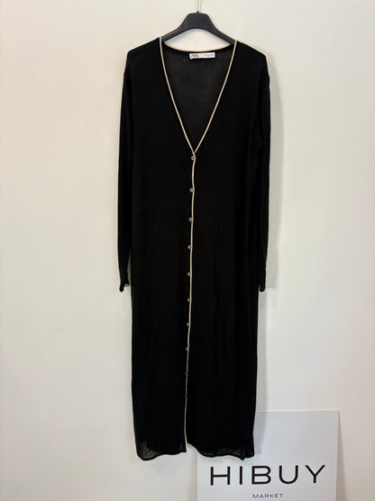 AMEÉ. Sleeveless fringed sweater S.(s)