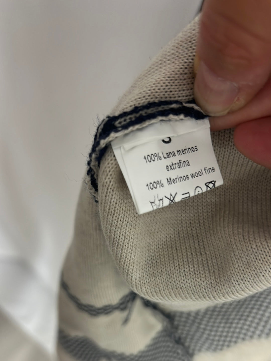 WENDY'S LITTLE HOUSE. Short blue wool dress. TS