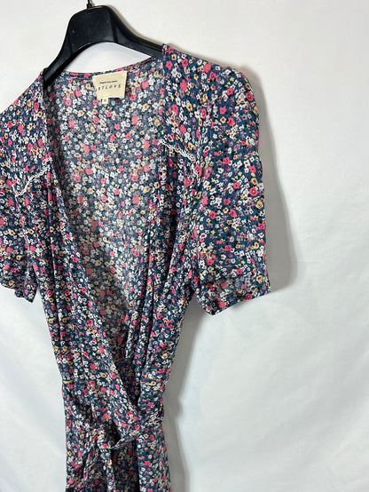 ARTLOVE. Mini floral midi dress T.36