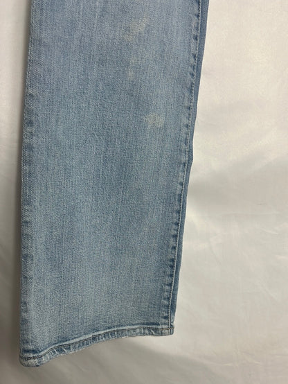 7 FOR ALL MAKIND. Denim rectos claros. T 27 (38)