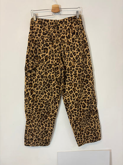 Denim ligero animal print