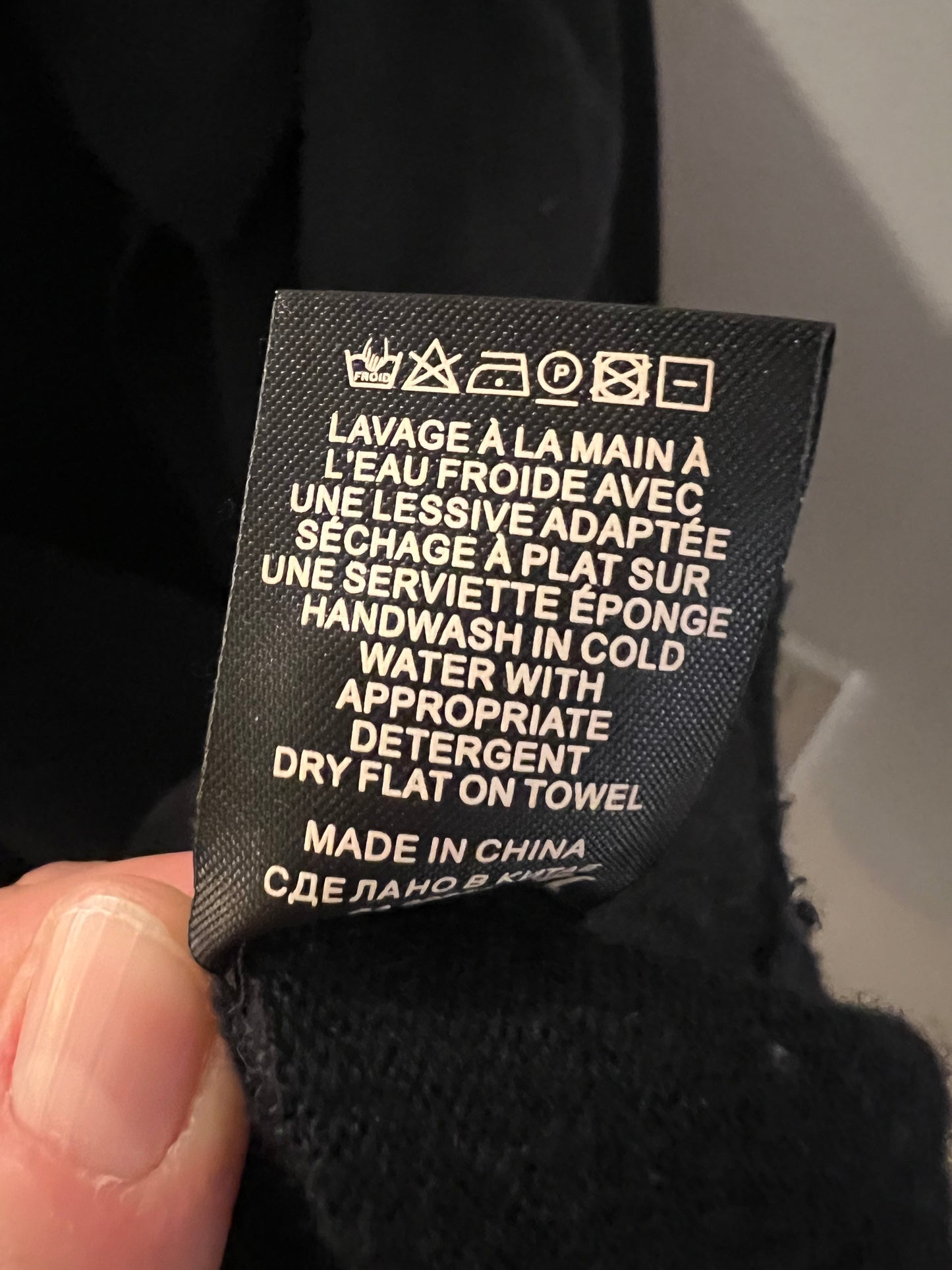 ISABEL MARANT. Jersey azul abertura con lana. T 34 (S/M)