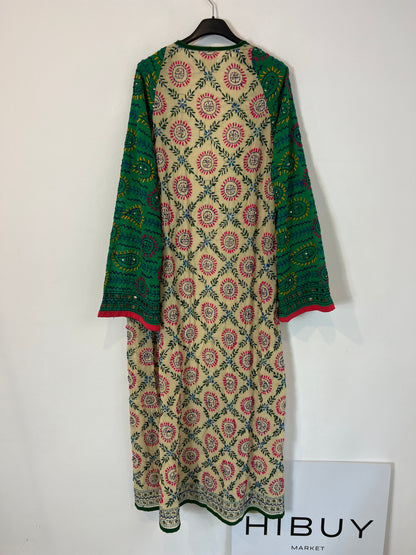 OTRAS. Kimono multicolor bordado TU(s/m)