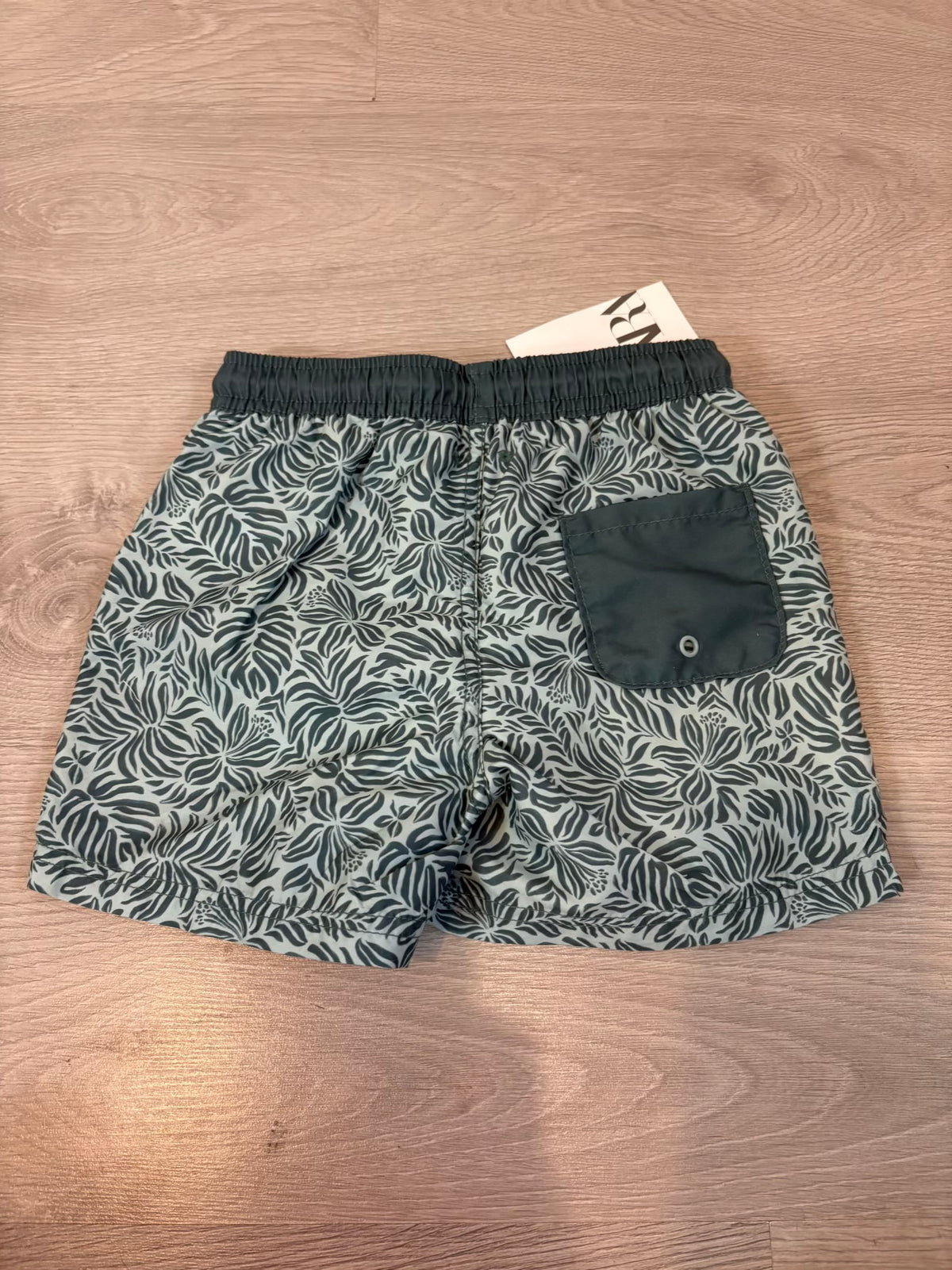 ZARA. Slim stretch denim in tan beige. Size 6 years