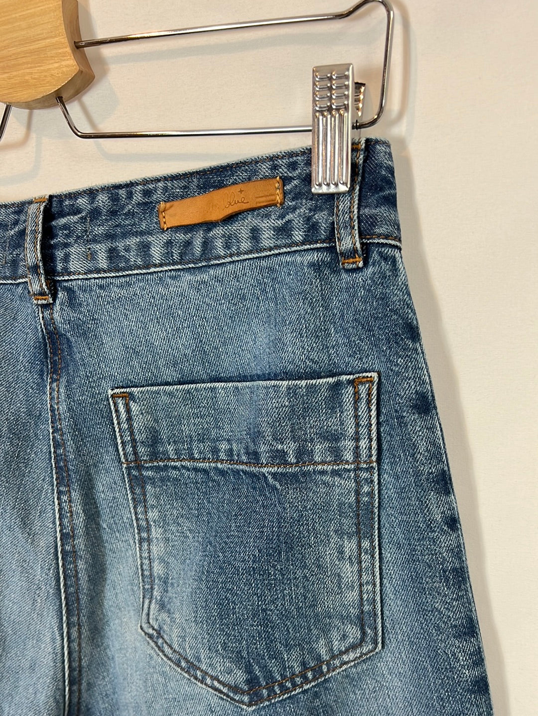 SESSUN. Pantalón denim culotte T.38