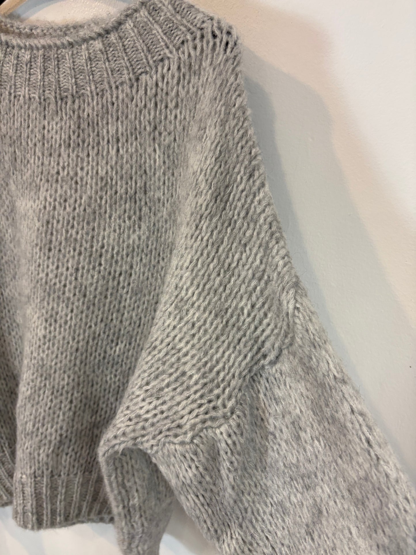 OTRAS. Jersey gris claro . T S/M