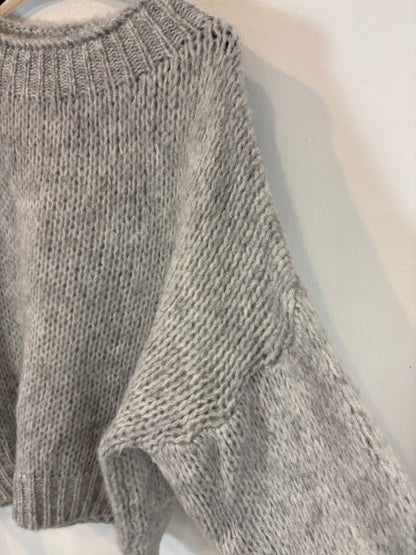 OTRAS. Jersey gris claro . T S/M