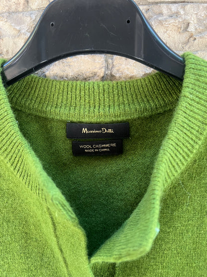 AMEÉ. Sleeveless fringed sweater S.(s)