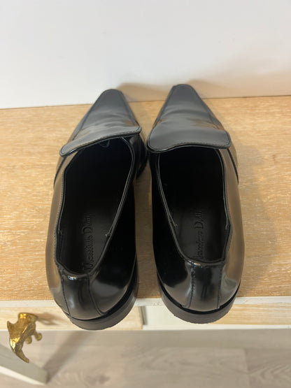 MASSIMO DUTTI. Zapato negro estilo mocasín. T 37