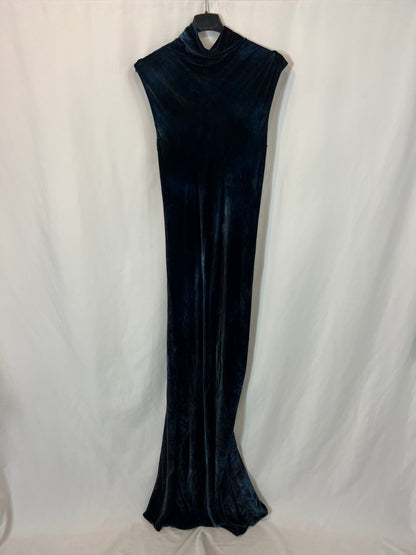 CORTANA. Long velvet dress size 38